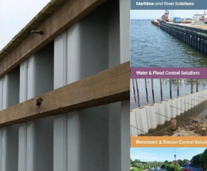 Ứng dụng cọc cừ ván PVC